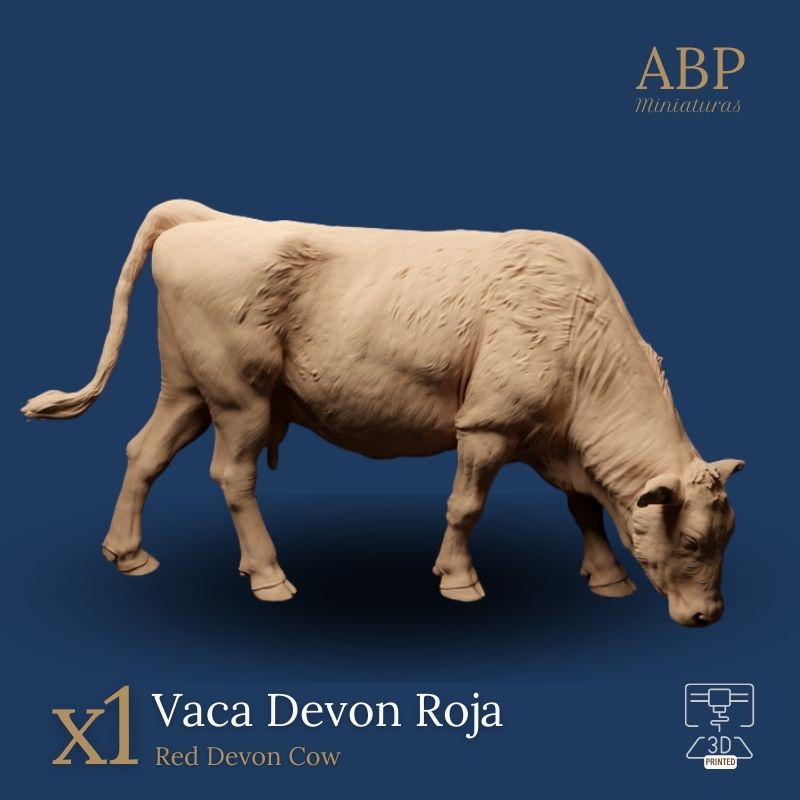 Vaca Devon Roja