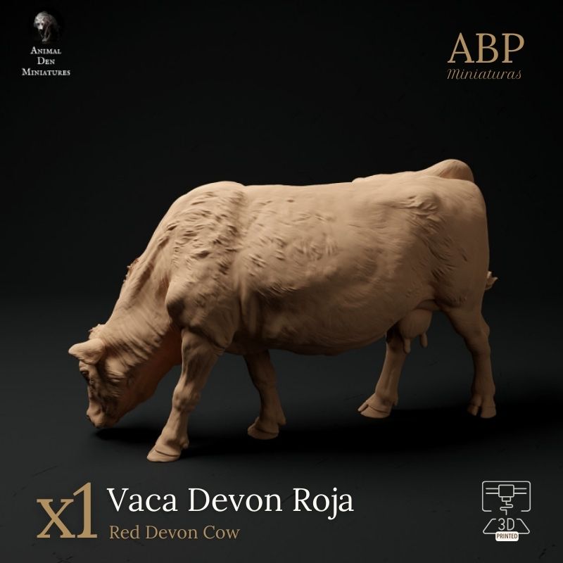 Vaca Devon Roja