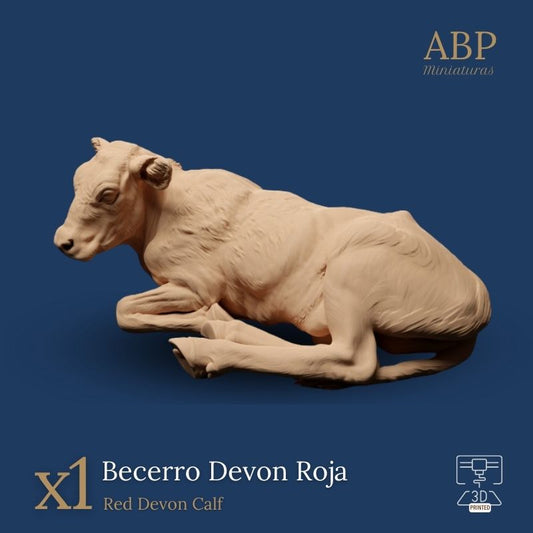Becerro Devon Roja