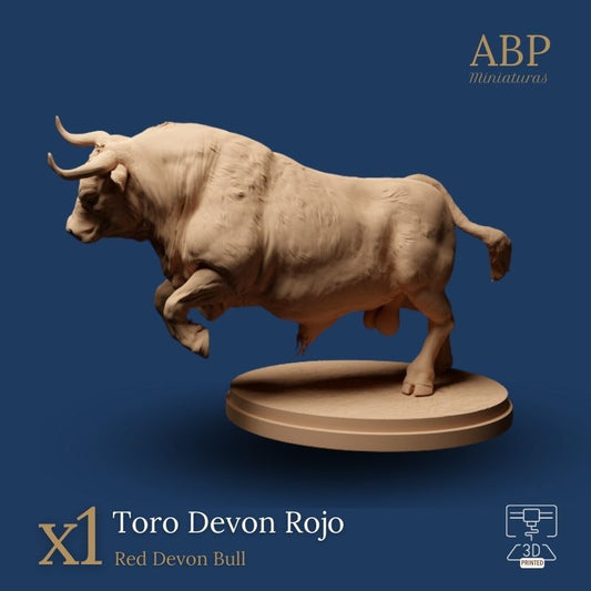 Toro Devon Rojo
