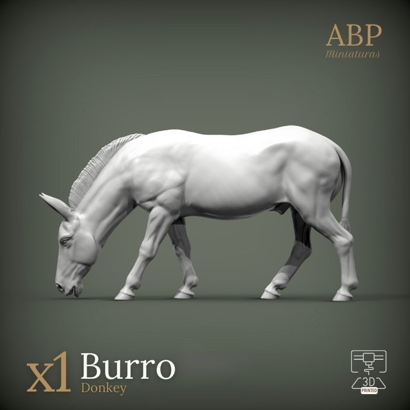 Burro comiendo