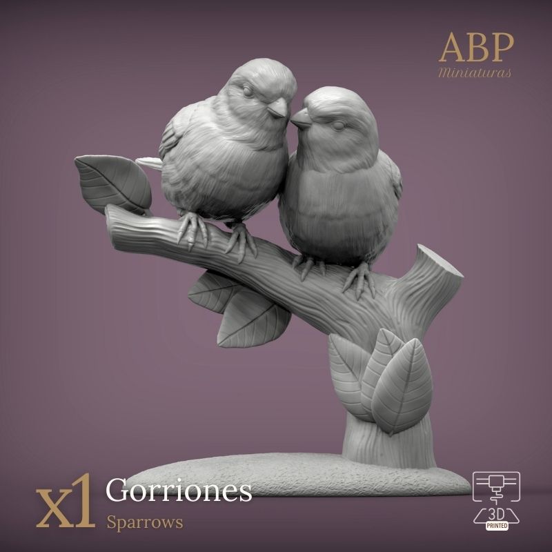 Pareja de Gorriones