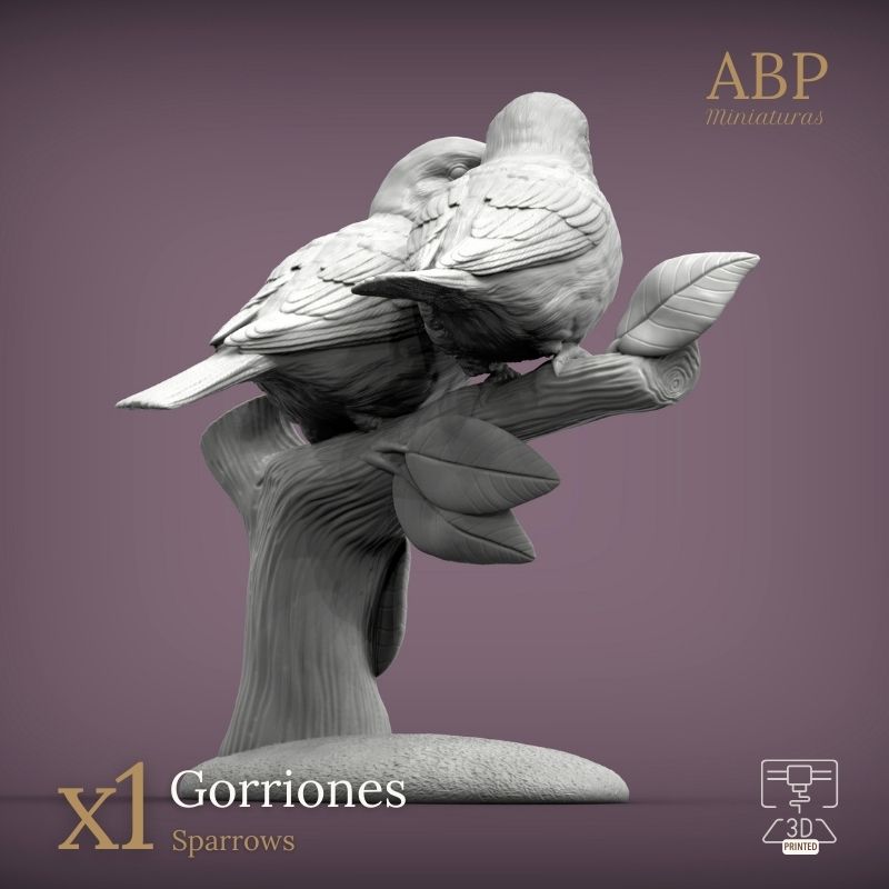 Pareja de Gorriones