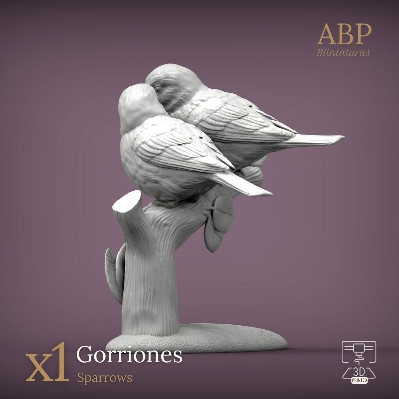 Pareja de Gorriones