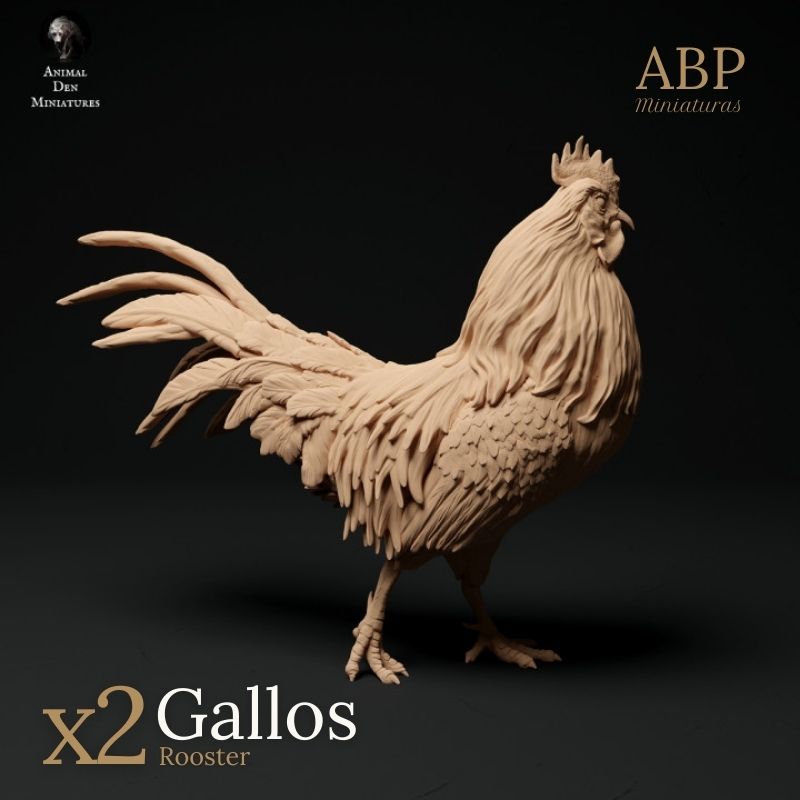 Set de 2 Gallos