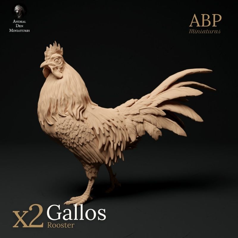 Set de 2 Gallos