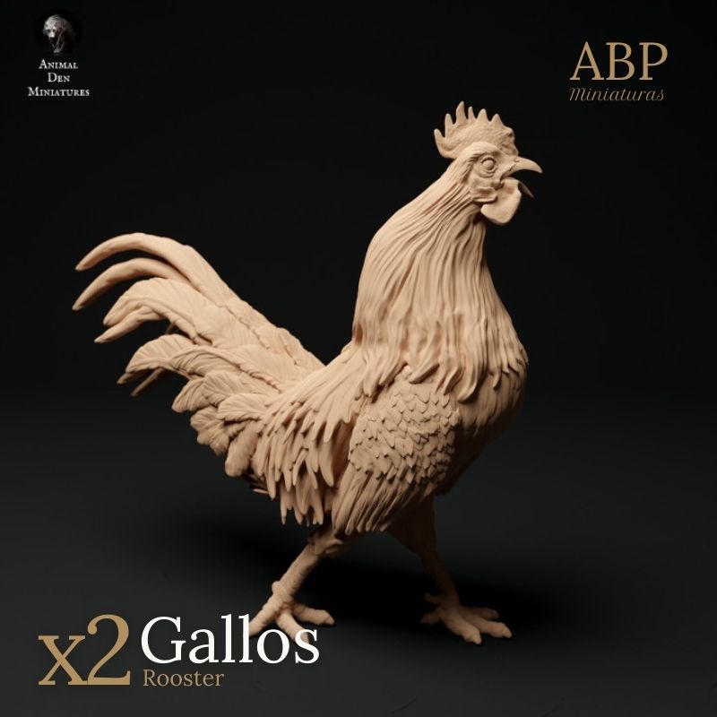 Set de 2 Gallos