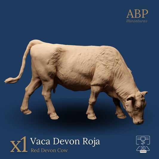 Vaca Devon Roja