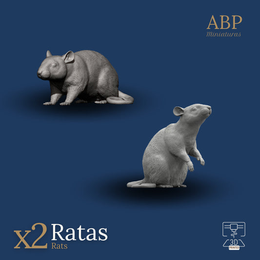 Set de 2 Ratas