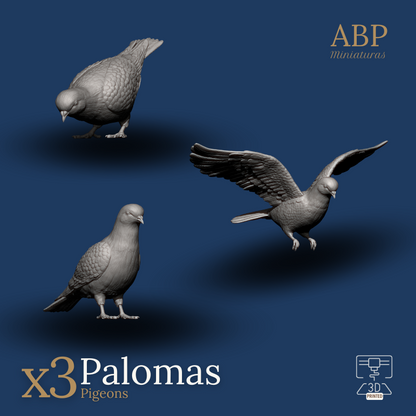 Set de 3 Palomas